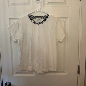 Vans White T-Shirt Women’s Size S
